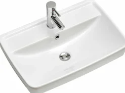 Saphir Badmöbel-Set »Quickset 360 2-teilig, mit Keramik-Aufsatzbecken und LED-Spiegel« Set, 2 Stk. tlg.