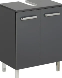 Saphir Badmöbel-Set »Quickset 311 5-teilig, Waschbeckenunterschrank und LED-Spiegelschrank« Set, 5 Stk. tlg.