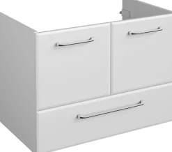 Saphir Badmöbel-Set »Quickset 341 3-teilig, Keramik-Waschtisch und LED-Spiegelschrank« Set, 3 Stk. tlg.