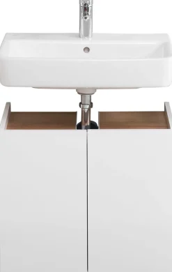 Saphir Badmöbel-Set »Quickset 947 3-teilig, Waschbeckenunterschrank mit Spiegel« 3 Stk. tlg.