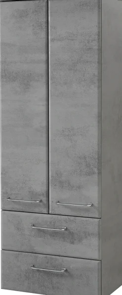 Saphir Badmöbel-Set »Quickset 945 3-teilig, Keramik-Waschtisch mit LED-Spiegelschrank« 4 Stk. tlg.