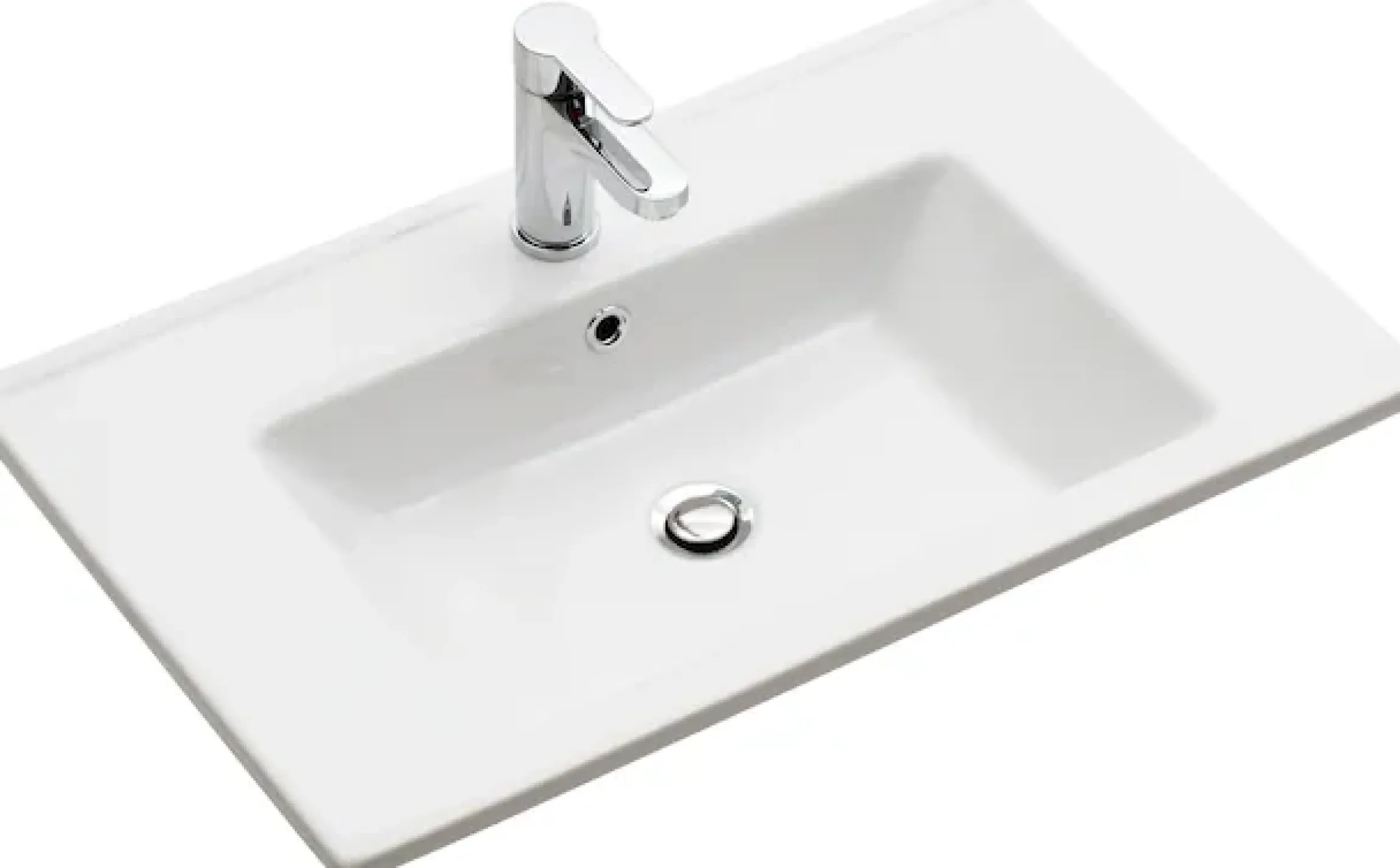 Saphir Badmöbel-Set »Quickset 945 3-teilig, Keramik-Waschtisch mit LED-Spiegelschrank« 4 Stk. tlg.