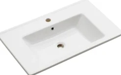 Saphir Badmöbel-Set »Quickset 945 3-teilig, Keramik-Waschtisch mit LED-Spiegelschrank« 4 Stk. tlg.
