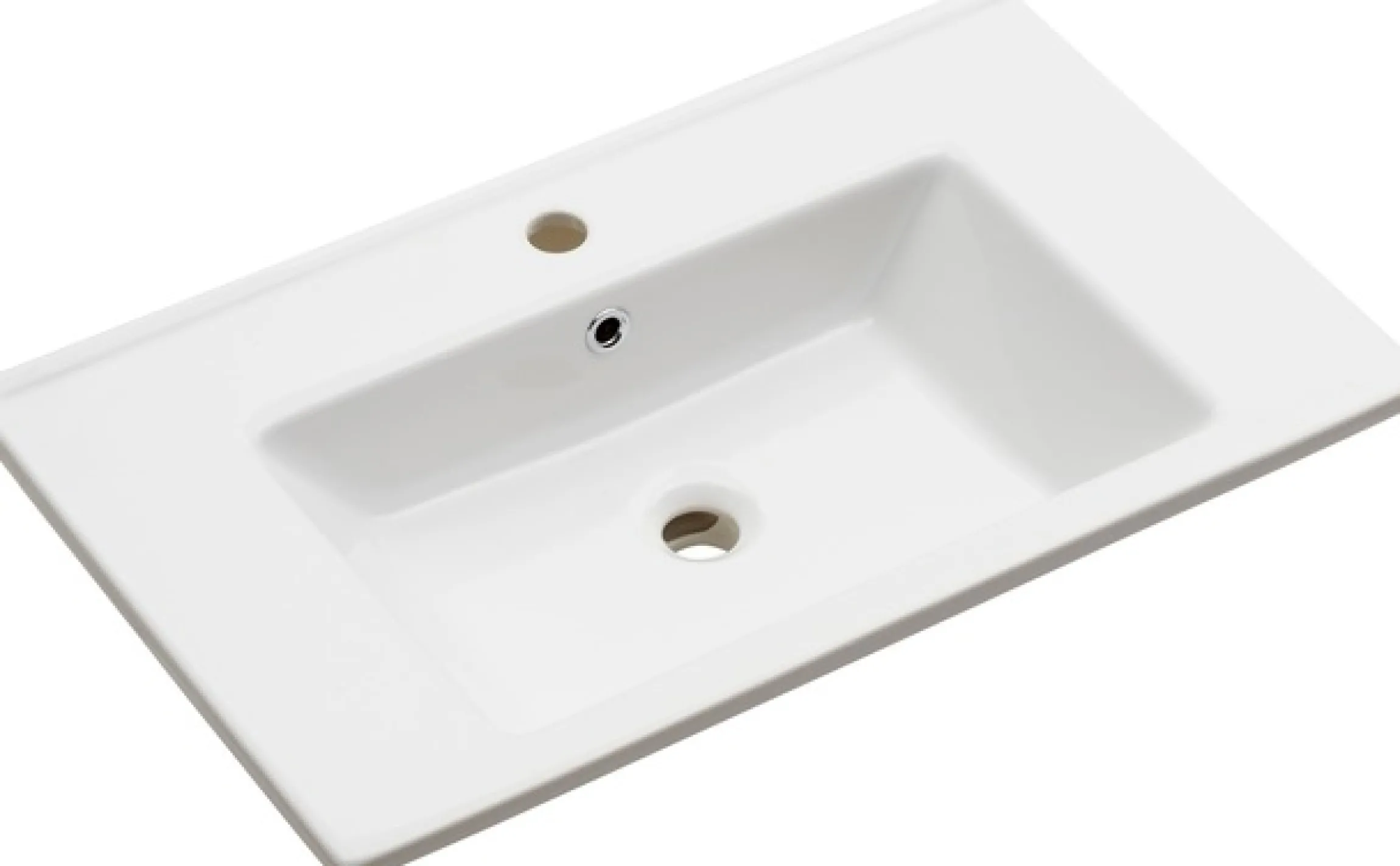 Saphir Badmöbel-Set »Quickset 945 3-teilig, Keramik-Waschtisch mit LED-Spiegelschrank« 4 Stk. tlg.