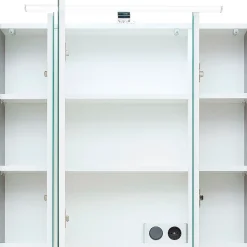 Saphir Badmöbel-Set »Quickset 945 3-teilig, Keramik-Waschtisch mit LED-Spiegelschrank« 4 Stk. tlg.
