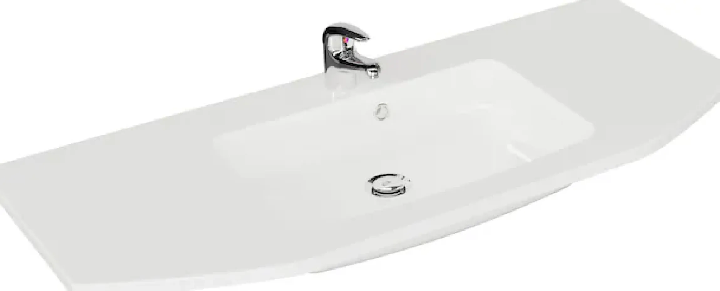 Saphir Badmöbel-Set »Quickset 2-teilig, Mineralmarmor-Waschtisch mit LED-Spiegelschrank« 2 Stk. tlg.