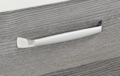 Saphir Badmöbel-Set »Quickset 2-teilig, Mineralmarmor-Waschtisch mit LED-Spiegelschrank« 2 Stk. tlg.