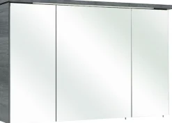 Saphir Badmöbel-Set »Quickset 2-teilig, Mineralmarmor-Waschtisch mit LED-Spiegelschrank« 2 Stk. tlg.