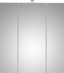 Saphir Badmöbel-Set »Quickset 3-teilig, Waschbeckenunterschrank mit LED-Spiegelschrank« 3 Stk. tlg.