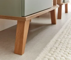 Saphir Badmöbel-Set »Quickset 3-teilig, Waschbeckenunterschrank mit LED-Spiegel« 3 Stk. tlg.