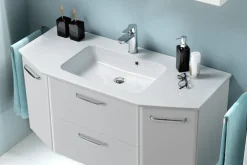 Saphir Badmöbel-Set »Quickset 326, 5-teilig, mit Keramikwaschtisch« 5 Stk. tlg.