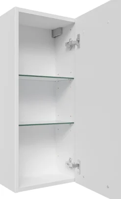 Saphir Badmöbel-Set »Quickset 316 5-teilig, Keramikwaschtisch mit LED-Spiegelschrank« 6 Stk. tlg.