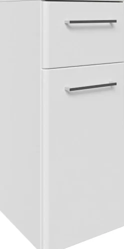 Saphir Badmöbel-Set »Quickset 316 5-teilig, Keramikwaschtisch mit LED-Spiegelschrank« 6 Stk. tlg.