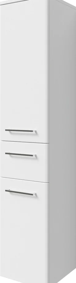 Saphir Badmöbel-Set »Quickset 316 5-teilig, Keramikwaschtisch mit LED-Spiegelschrank« 6 Stk. tlg.