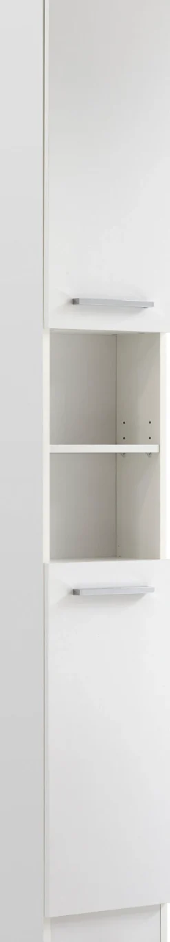 Saphir Badmöbel-Set »Quickset 335 5-teilig, Waschbeckenunterschrank mit LED-Spiegelschrank« 5 Stk. tlg.