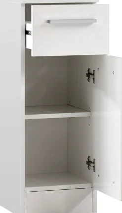 Saphir Badmöbel-Set »Quickset 335 5-teilig, Waschbeckenunterschrank mit LED-Spiegelschrank« 5 Stk. tlg.