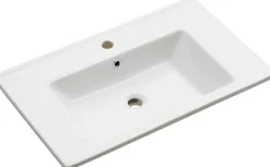 Saphir Badmöbel-Set »Quickset 945 3-teilig, Keramik-Waschtisch mit LED-Spiegelschrank« 4 Stk. tlg.