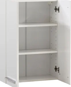 Saphir Badmöbel-Set »Quickset 335 7-teilig, Waschbeckenunterschrank mit LED-Spiegelschrank« 7 Stk. tlg.