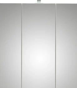 Saphir Badmöbel-Set »Quickset 4-teilig, Waschbeckenunterschrank mit LED-Spiegelschrank« 4 Stk. tlg.