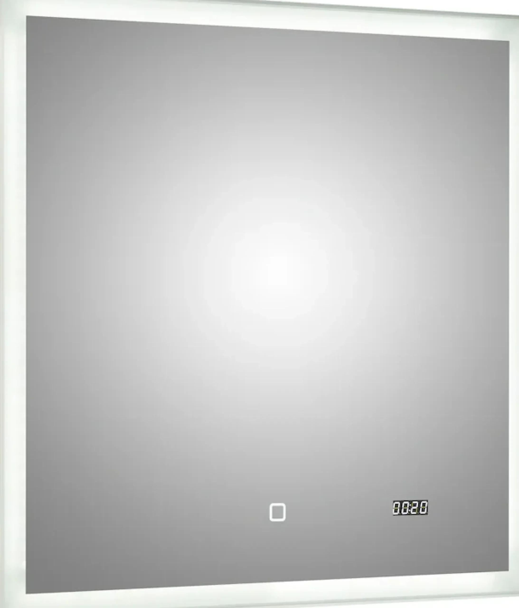 Saphir Badmöbel-Set »Quickset 5-teilig, Keramik-Waschtisch mit LED-Spiegel« 7 Stk. tlg.