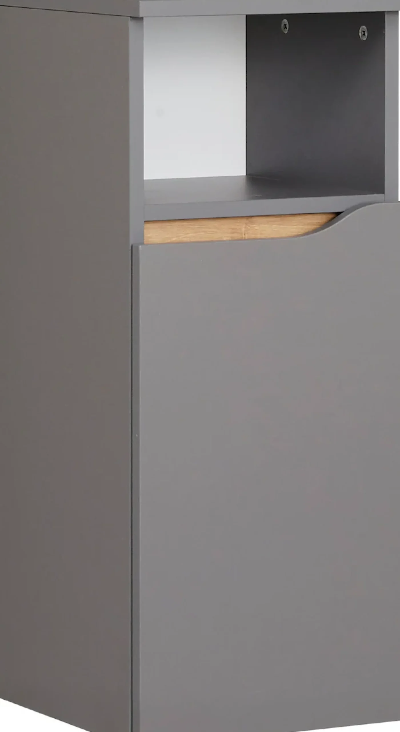 Saphir Badmöbel-Set »Quickset 5-teilig, Keramik-Waschtisch mit LED-Spiegel« 7 Stk. tlg.