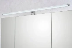Saphir Badmöbel-Set »Quickset 360 2-teilig, Keramik-Aufsatzbecken mit LED-Spiegelschrank« 2 Stk. tlg.