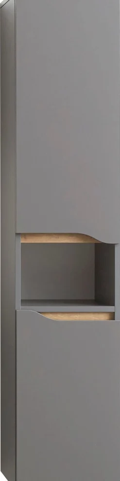 Saphir Badmöbel-Set »Quickset 5-teilig Waschbeckenunterschrank mit LED-Spiegel« 5 Stk. tlg.