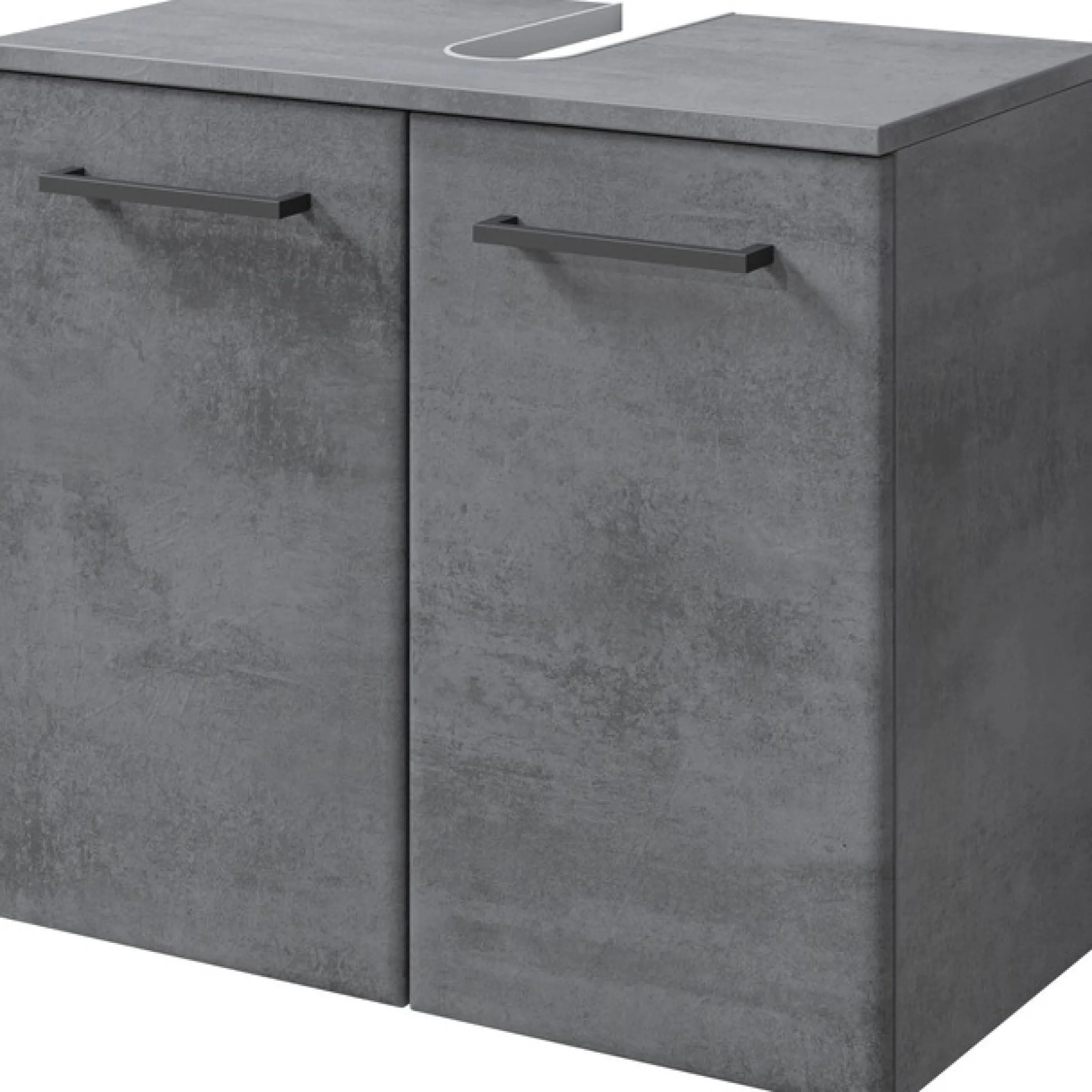 Saphir Badmöbel-Set »Quickset 945 5-teilig, Waschbeckenunterschrank mit LED-Spiegelschrank« 5 Stk. tlg.