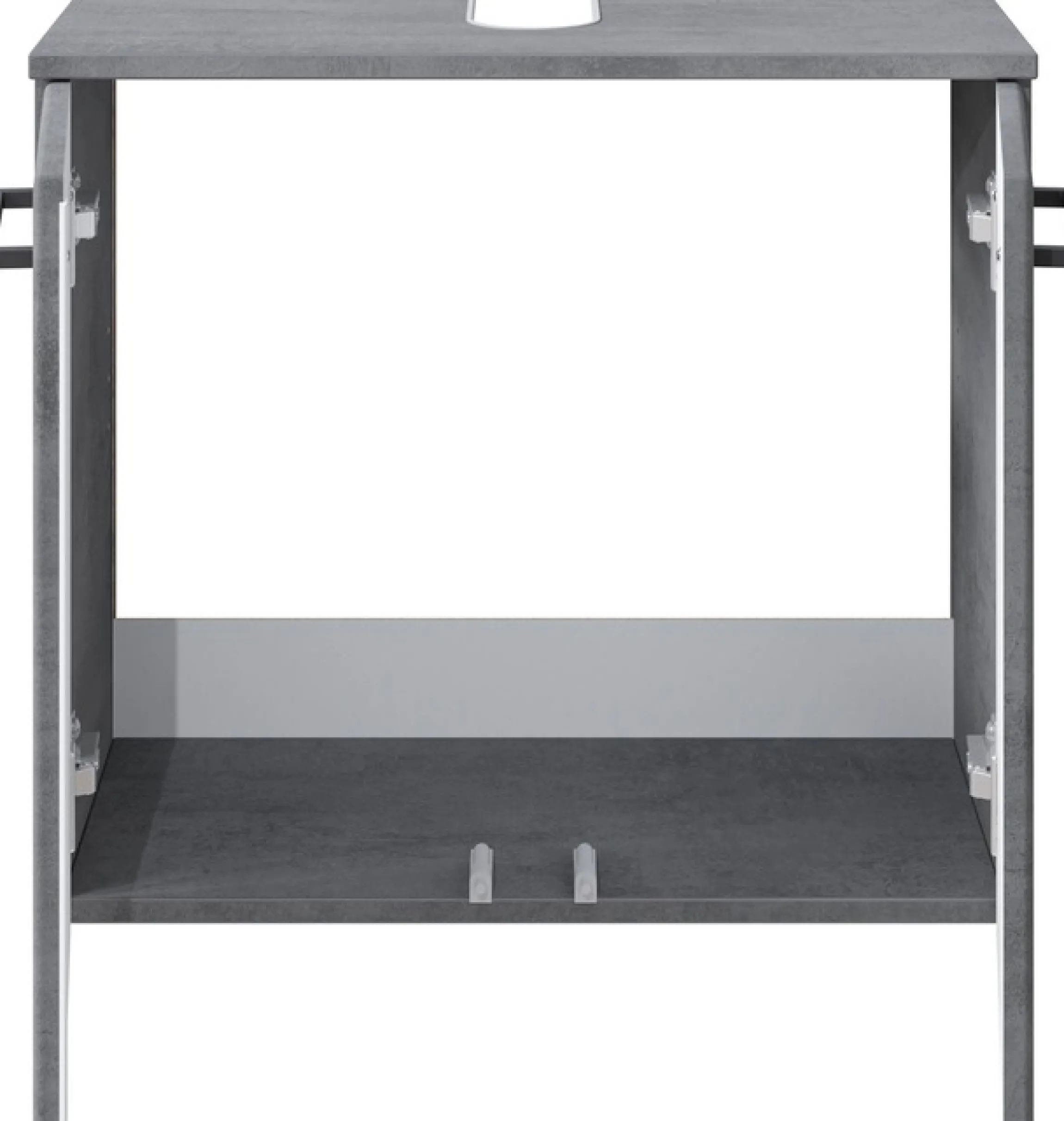 Saphir Badmöbel-Set »Quickset 945 5-teilig, Waschbeckenunterschrank mit LED-Spiegelschrank« 5 Stk. tlg.