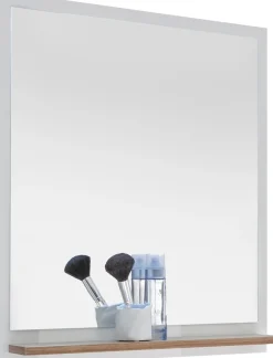 Saphir Badmöbel-Set »Quickset 947 3-teilig, Waschbeckenunterschrank mit Spiegel« 3 Stk. tlg.
