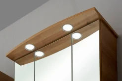 Saphir Badmöbel-Set »Quickset 919 5-teilig, Waschbeckenunterschrank mit LED-Spiegelschrank« 5 Stk. tlg.