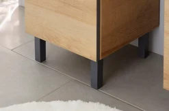 Saphir Badmöbel-Set »Quickset 919 5-teilig, Waschbeckenunterschrank mit LED-Spiegelschrank« 5 Stk. tlg.