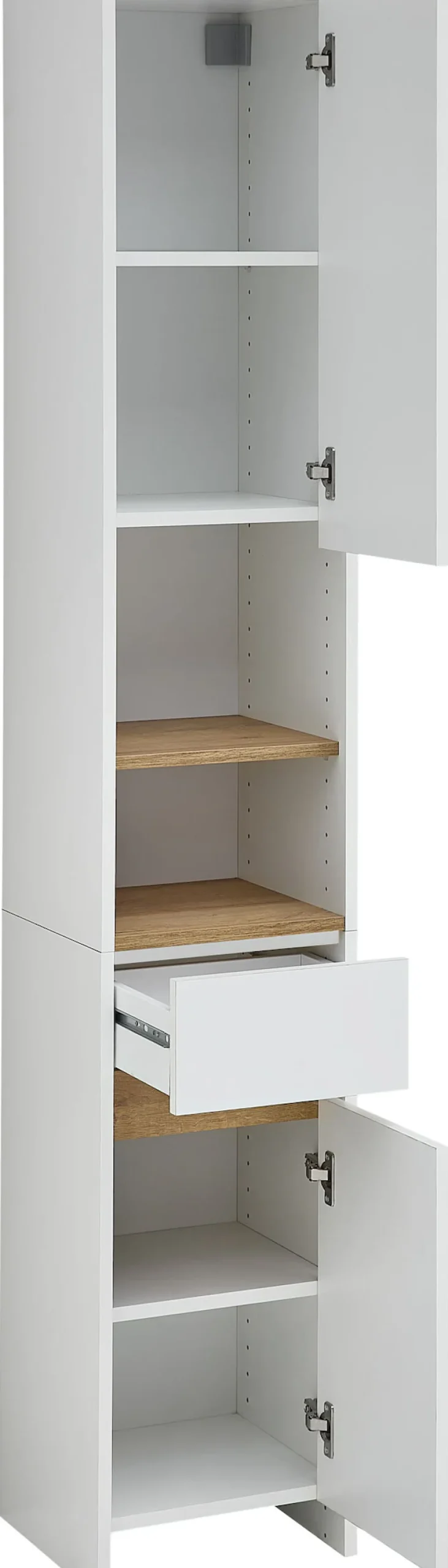 Saphir Badmöbel-Set »Quickset 100, 5-teilig, mit Holzeinlegeböden, 94cm breit« 5 Stk. tlg.