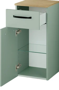 Saphir Badmöbel-Set »Quickset 500, Waschbeckenunterschrank mit Spiegel« 5 Stk. tlg.