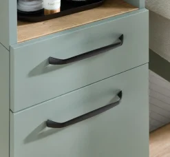 Saphir Badmöbel-Set »Quickset 500, Waschbeckenunterschrank mit Spiegel« 6 Stk. tlg.
