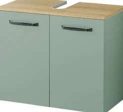 Saphir Badmöbel-Set »Quickset 500, Waschbeckenunterschrank mit Spiegel« 6 Stk. tlg.