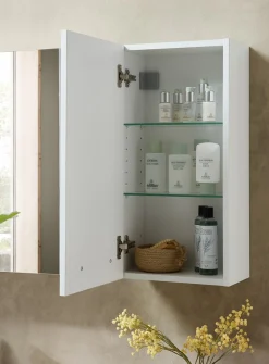 Saphir Badmöbel-Set »Quickset 500, Waschbeckenunterschrank mit Spiegel« 5 Stk. tlg.