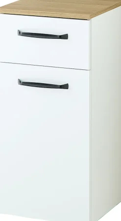 Saphir Badmöbel-Set »Quickset 500, Waschbeckenunterschrank mit Spiegel« 5 Stk. tlg.