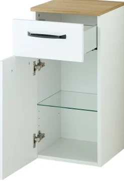 Saphir Badmöbel-Set »Quickset 500, Waschbeckenunterschrank mit Spiegel« 5 Stk. tlg.