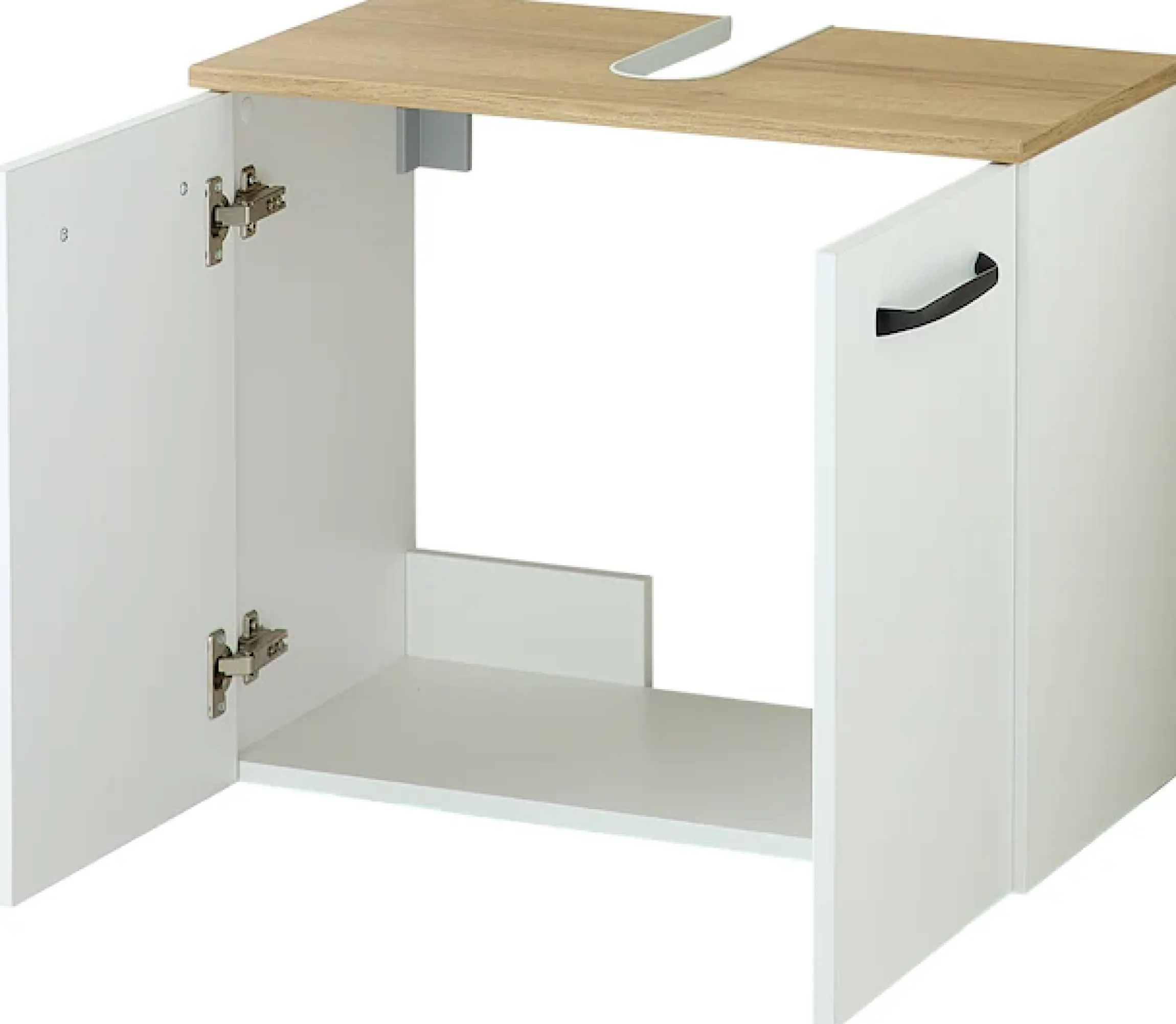 Saphir Badmöbel-Set »Quickset 500, Waschbeckenunterschrank mit Spiegel« 5 Stk. tlg.