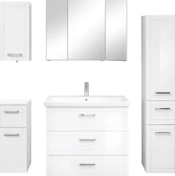 Saphir Badmöbel-Set »Serie 3007,6-teilig, mit Türdämpfer« 6 Stk. tlg.