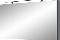 Saphir Badmöbel-Set »Serie 7045 2-teilig Mineralmarmor-Waschtisch mit LED-Spiegelschrank« Set, 2 Stk. tlg.