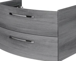 Saphir Badmöbel-Set »Serie 4010 2-teilig Keramik-Waschtisch mit LED-Spiegelschrank« Set,