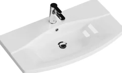 Saphir Badmöbel-Set »Serie 4010 2-teilig Keramik-Waschtisch mit LED-Spiegelschrank« Set,