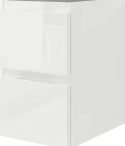 Saphir Badmöbel-Set »Serie 4035 2-teilig, Keramik-Aufsatzbecken mit LED-Spiegel« Set,