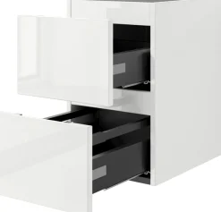 Saphir Badmöbel-Set »Serie 4035 2-teilig, Keramik-Aufsatzbecken mit LED-Spiegel« Set,