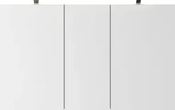 Saphir Badmöbel-Set »Serie 4035 2-teilig, Keramik-Aufsatzbecken mit LED-Spiegelschrank« Set,