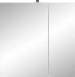 Saphir Badmöbel-Set »Serie 7045 2-teilig Mineralmarmor-Waschtisch mit LED-Spiegelschrank« Set, 2 Stk. tlg.