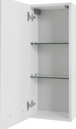 Saphir Badmöbel-Set »Serie 3006 4-teilig Keramik-Waschtisch mit Spiegelschrank« 5 Stk. tlg.