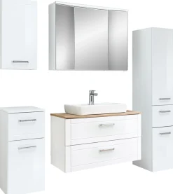 Saphir Badmöbel-Set »Serie 3007,7-teilig, mit Türdämpfern« 7 Stk. tlg.